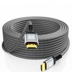 Cable HDMI 4K de 50 pies | Cable HDMI 2.0 de alta velocidad 4K @60Hz 2K 1080P 3D ARC Ethernet | para monitor de TV UHD, portátil, Xbox PS4/PS5 (49.2 ft)