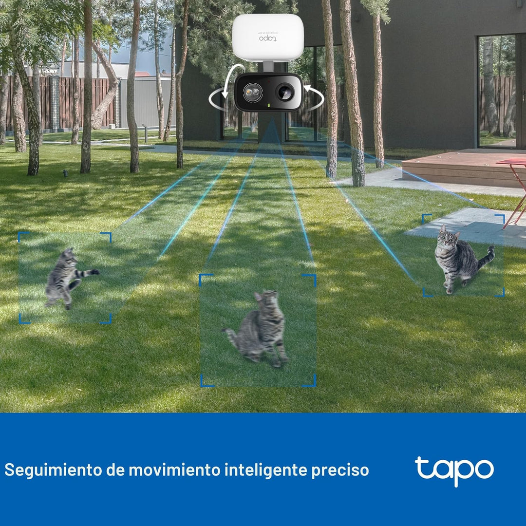 Tapo - Cámara de seguridad 2K de 3 MP con inclinación para interior...