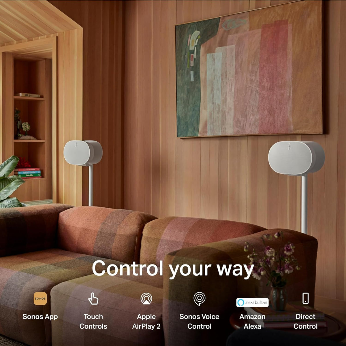 Sonos Era 300 - Blanco - Altavoz inteligente inalámbrico habilitado...