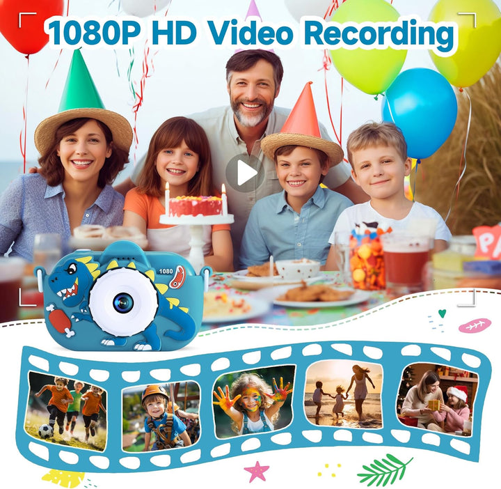 Cámara digital para niños pequeños de YEEHAO, juguetes para niños d...