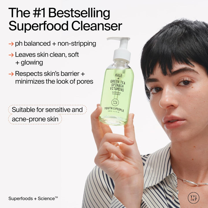 Youth To The People Limpiador facial Superfood - Lavado facial diar...