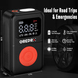GREPRO Inflador de neumáticos, compresor de aire portátil, bomba de...
