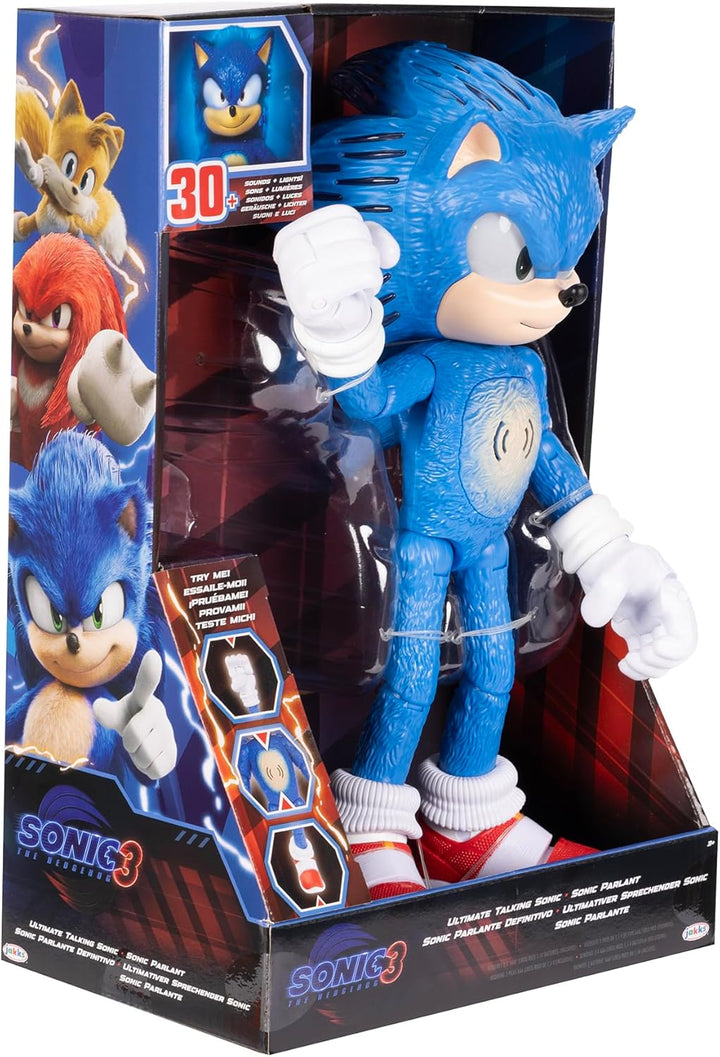 Sonic Figura de The Hedgehog 3 Ultimate Talking Sonic de