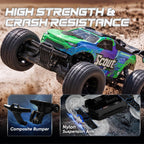 Autos RC sin escobillas 1/10 RTR para adultos, máximo 50 mph, 4WD