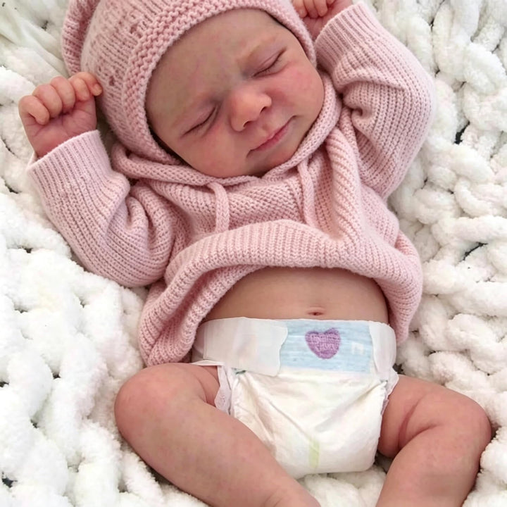 Anano Muñeca de bebé de silicona completa de 18 pulgadas, muñecas R...