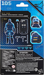 GI Joe Classified Series Jason Shockwave Faria figura de