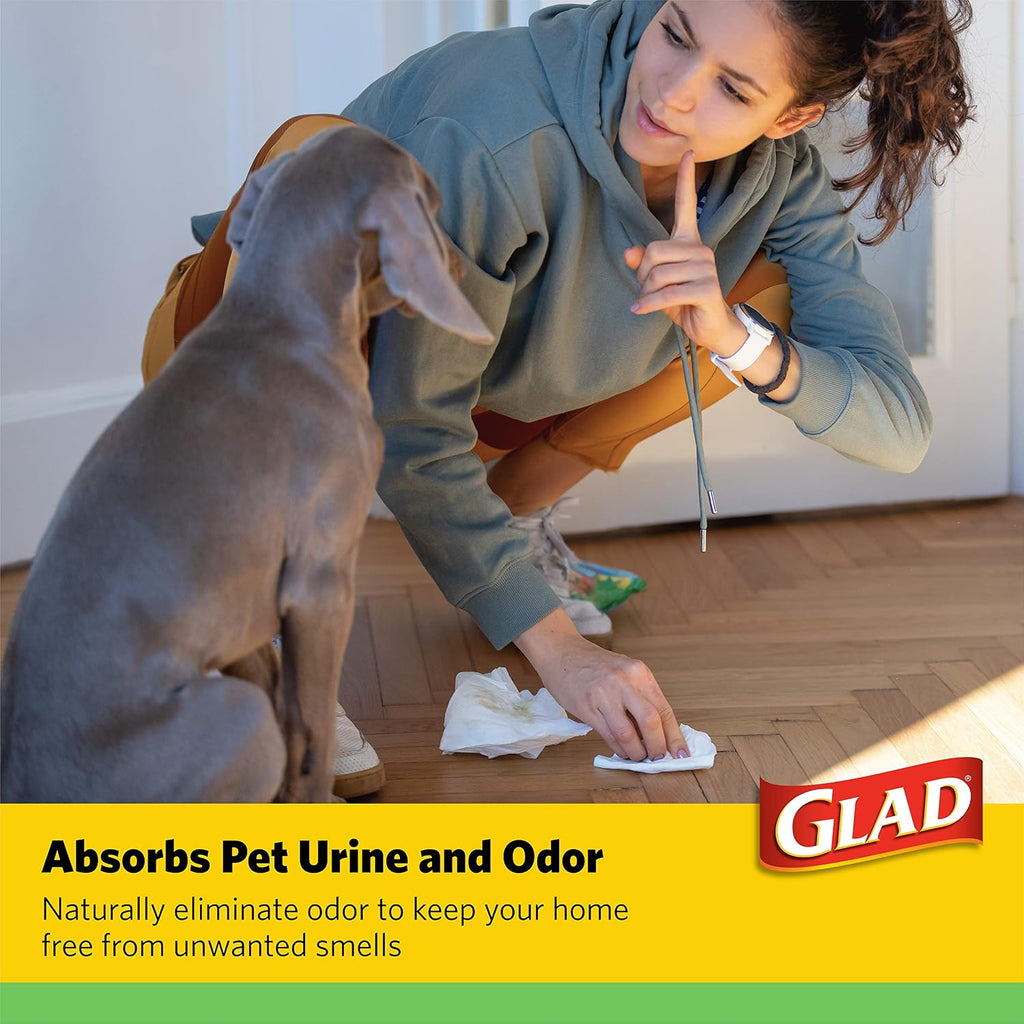 Glad Almohadillas de entrenamiento de bambú para perros amigables con la