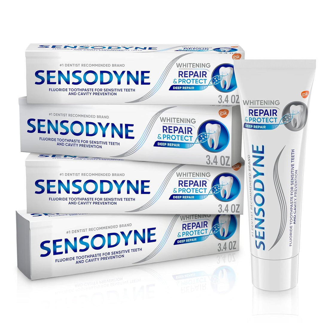 Sensodyne Repair &amp; Protect - Pasta dental blanqueadora para die...