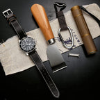 hemsut h Horween - Correas de reloj de cuero, correas de repuesto de cuero de liberación rápida para hombres o mujeres, relojes inteligentes o tradicionales, 0.709 in, 0.787 in, 0.866 in