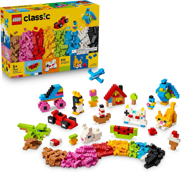LEGO Classic Ladrillos coloridos creativos 11045 | Juguetes de cons...