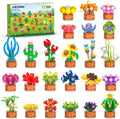 Paquete de 24 flores suculentas recuerdos de fiesta para niños 6+ juegos de