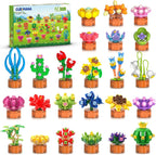 Paquete de 24 flores suculentas recuerdos de fiesta para niños 6+ juegos de