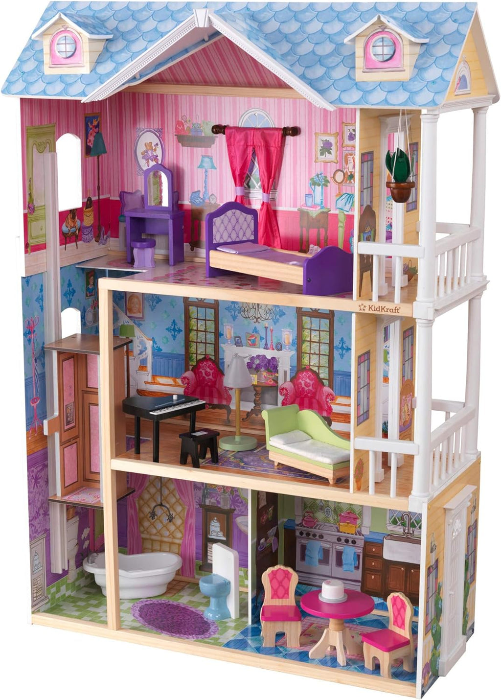 Lámpara Mi casa de muñecas con muebles, de KidKraft