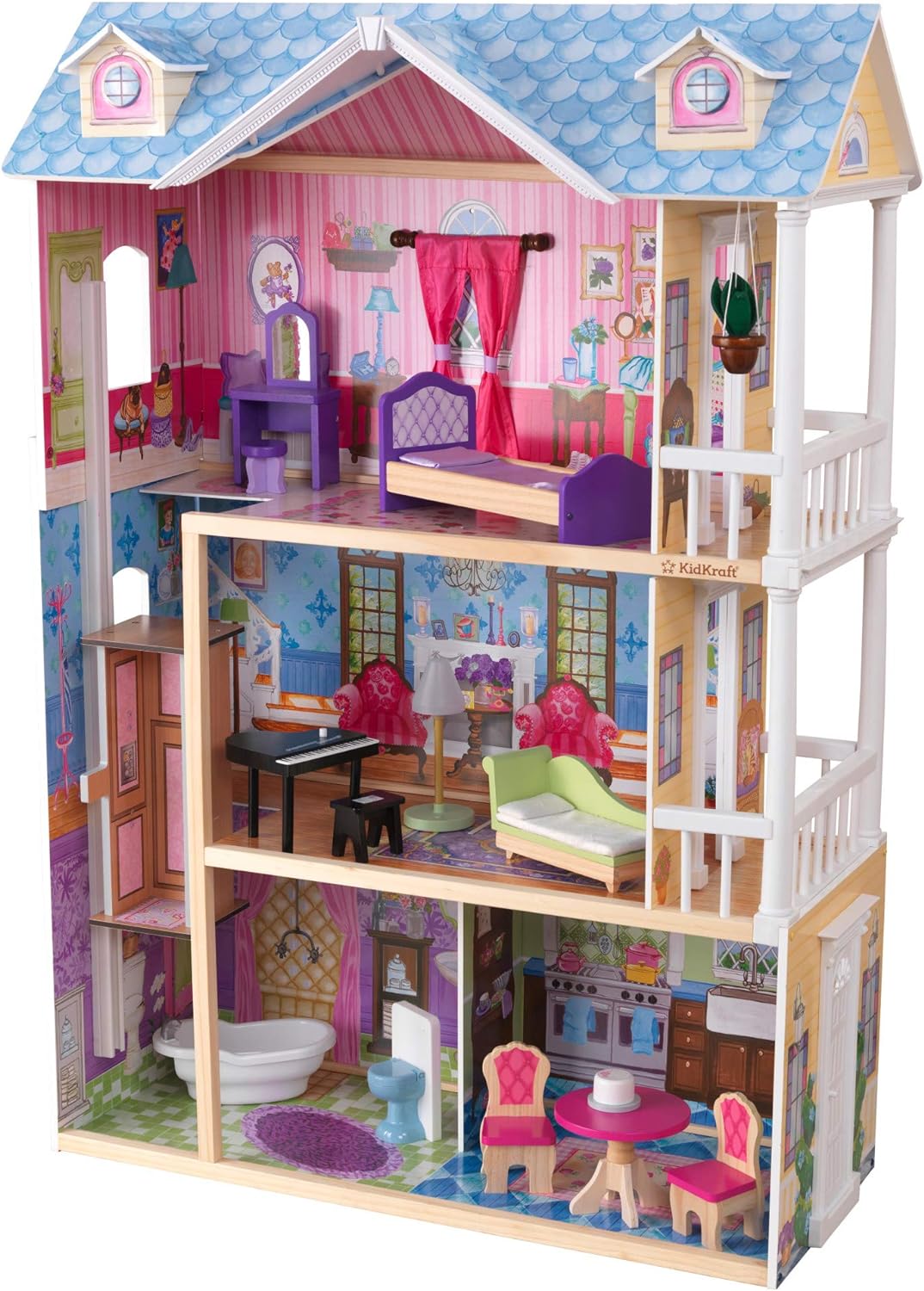 Lámpara Mi casa de muñecas con muebles, de KidKraft