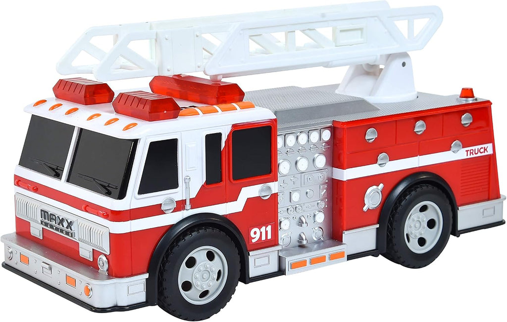 Sunny Days Entertainment Maxx Action Camión de Bomberos - Luces y Sonidos - Edades 3+