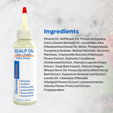 Dermasolve Aceite de psoriasis y caspa, aprobado por dermatólogos p...