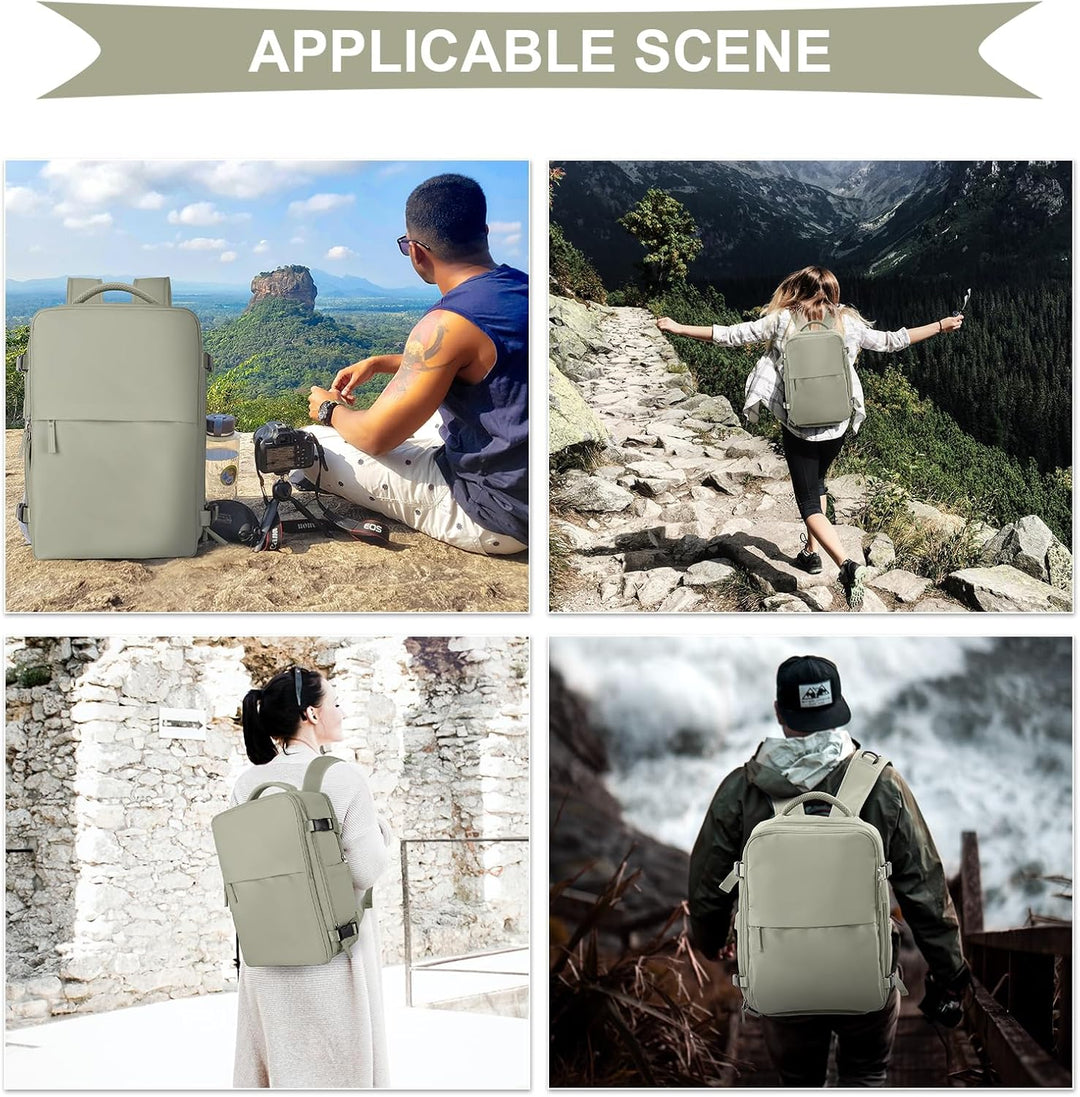 Mochila de Mano Coowoz para Mujeres y Hombres, Mochila de Viaje, Mo...