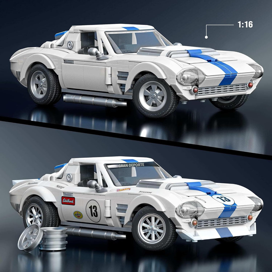 Mattel Brick Shop Hot Wheels - Juego de construcción de la serie El...