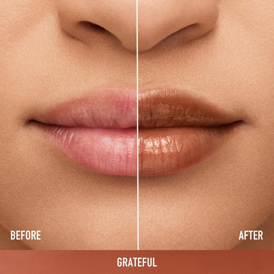 bareMinerals Dewy Lip Gloss-Balm, brillo labial hidratante + bálsam...