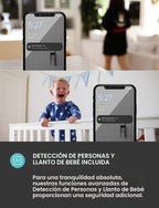 Kasa Smart - Cámara de seguridad interior Pan-Tilt para el hogar, c...