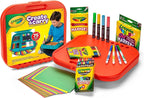 Crayola Create 'n Carry, kit portable de herramientas de arte, más de 75 piezas, gran regalo.