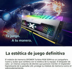 Silicon Power 32GB Xpower Turbine RGB DDR4 3200MHz PC4-25600 CL16 Kit de canal, 32 GB, RGB XPOWER