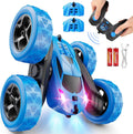 QUNREDA Coche de control remoto, juguetes de autos RC para niños de 6 a 12 años, 1-azul