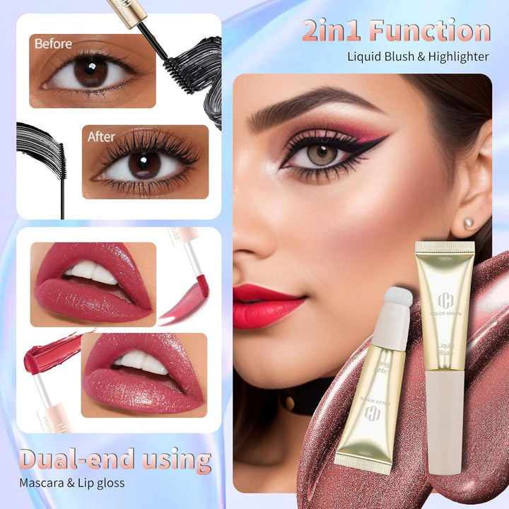Color Nymph Kit de maquillaje para mujeres, niñas, principiantes, t...