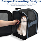 Apollo Walker - Mochila portadora para gatos, marco de soporte