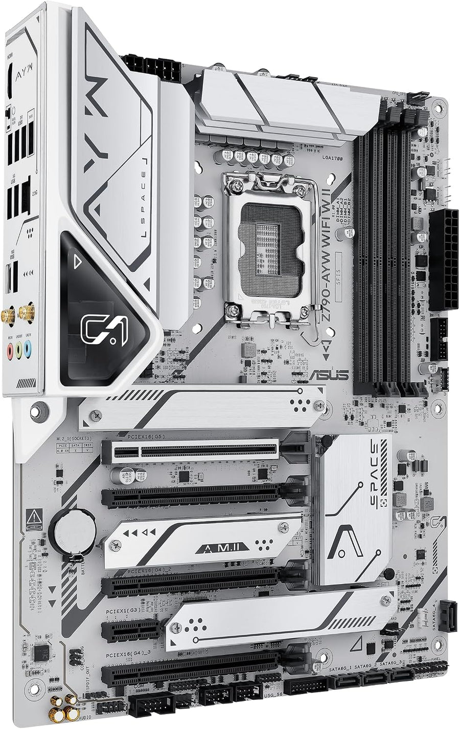ASUS Z790-AYW WiFi W II Intel Z790 (LGA 1700) Placa base ATX con PC...