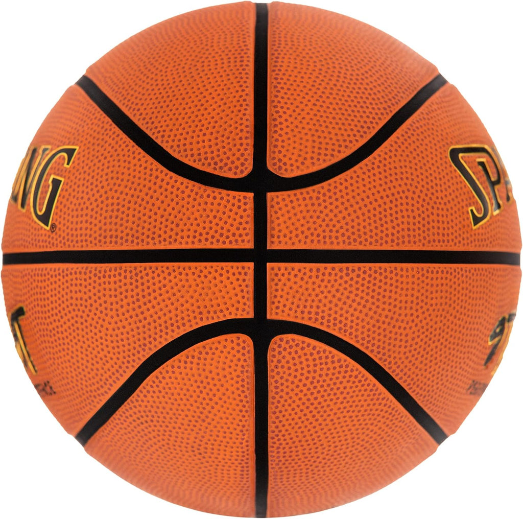 Spalding Balones de baloncesto de goma para exteriores | Cubierta de goma de rendimiento diseñada para jugar al aire libre | Varios tamaños y colores