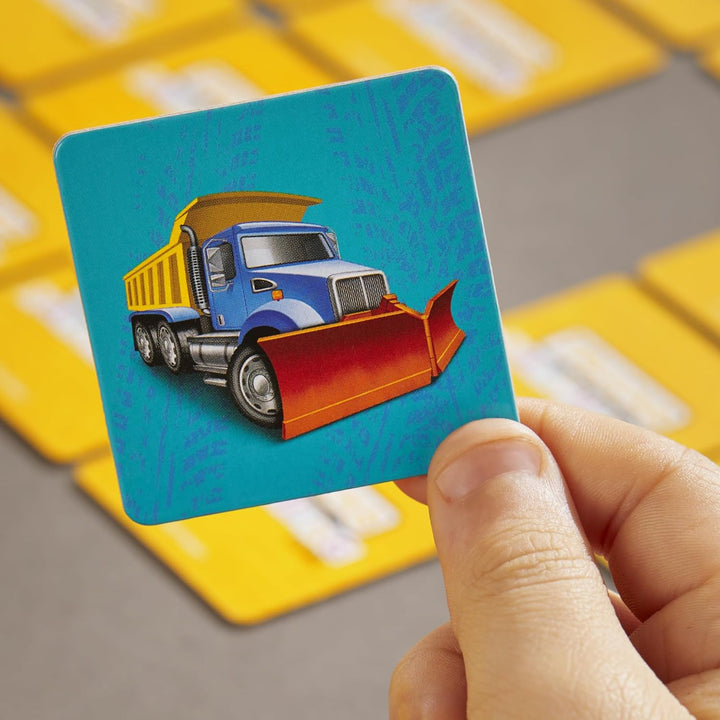 Hasbro Gaming Trucks Matching Juego de memoria para niños