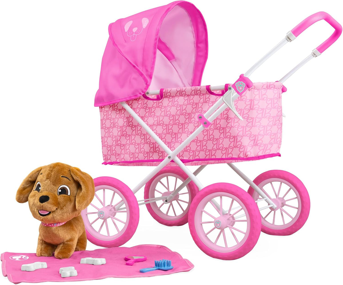Barbie™ Juego de cochecito de mascotas de lujo