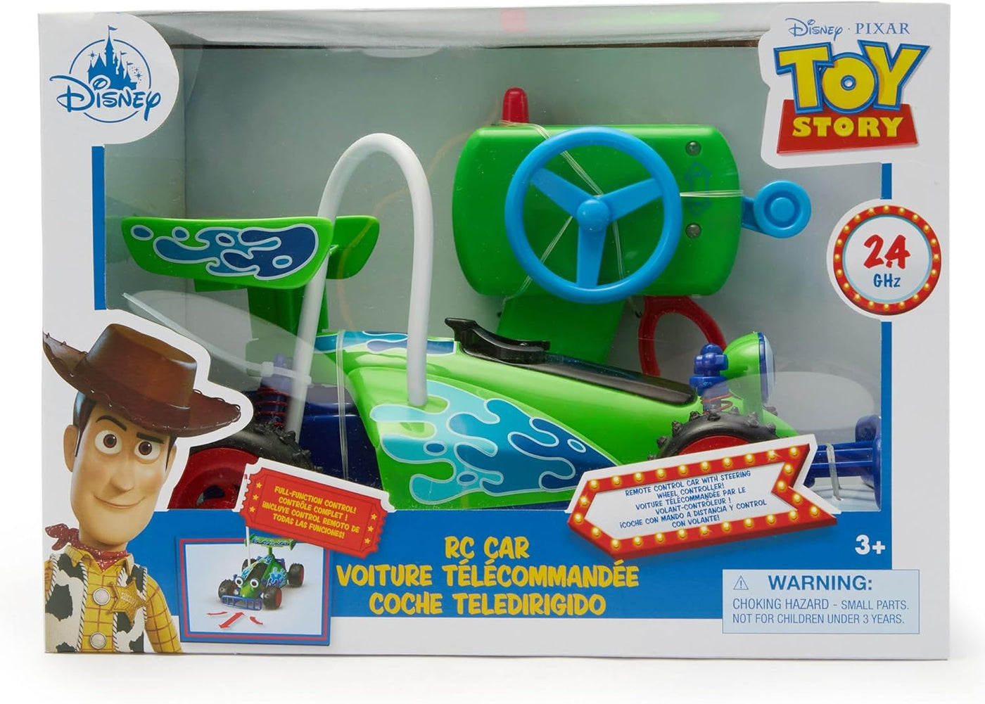 Disney Store Coche RC oficial \u2013 Toy Story \u2013 Auto de contr...