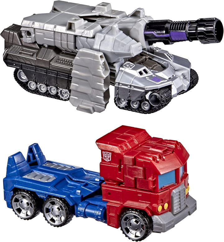 Transformers Toys Heroes and Villains Optimus Prime y Megatron, paq...