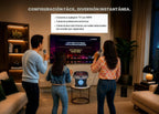 Singing Machine Pantalla de máquina de karaoke, WiFi, Aplicaciones de