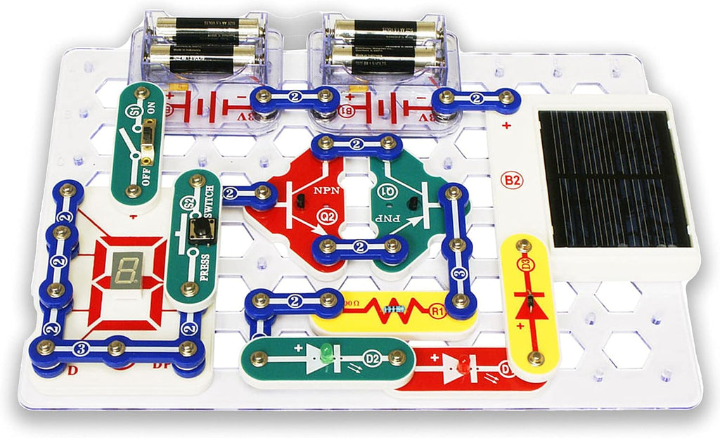 Programa de capacitación electrónica para estudiantes SC-750R, de Snap Circuits Extreme