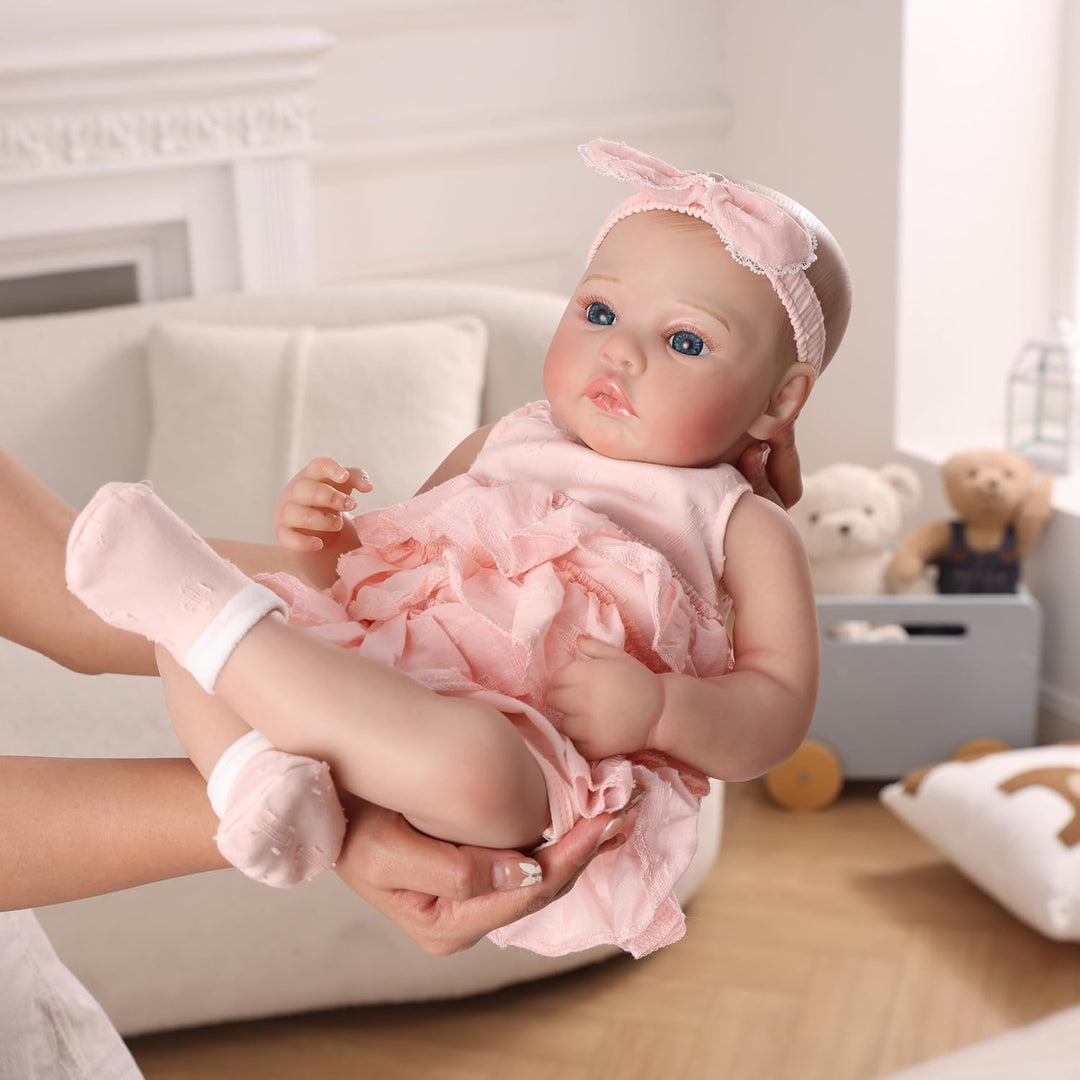 MYREBABY Muñecas bebés Reborn realistas, muñecas bebés recién nacid...