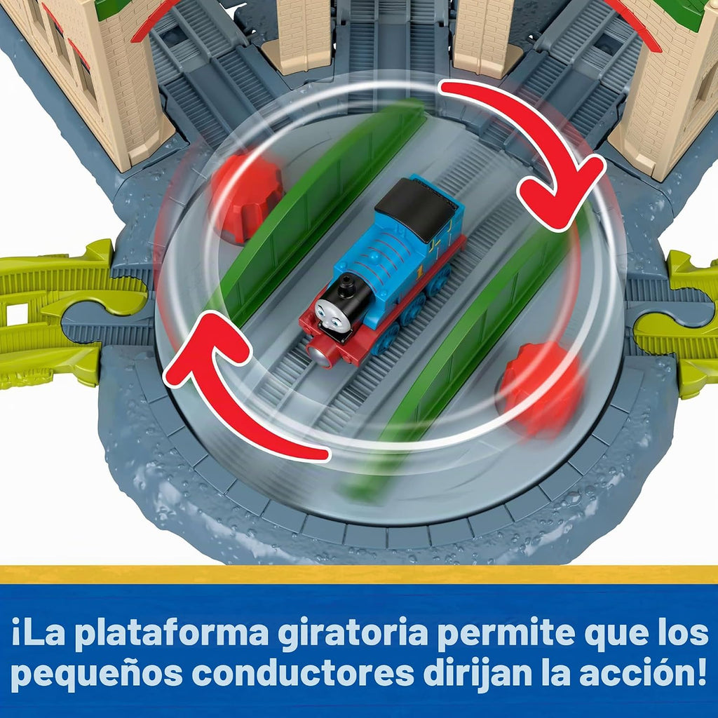 Thomas & Friends Juego de tren explorando Tidmouth Sheds de Fisher-Price