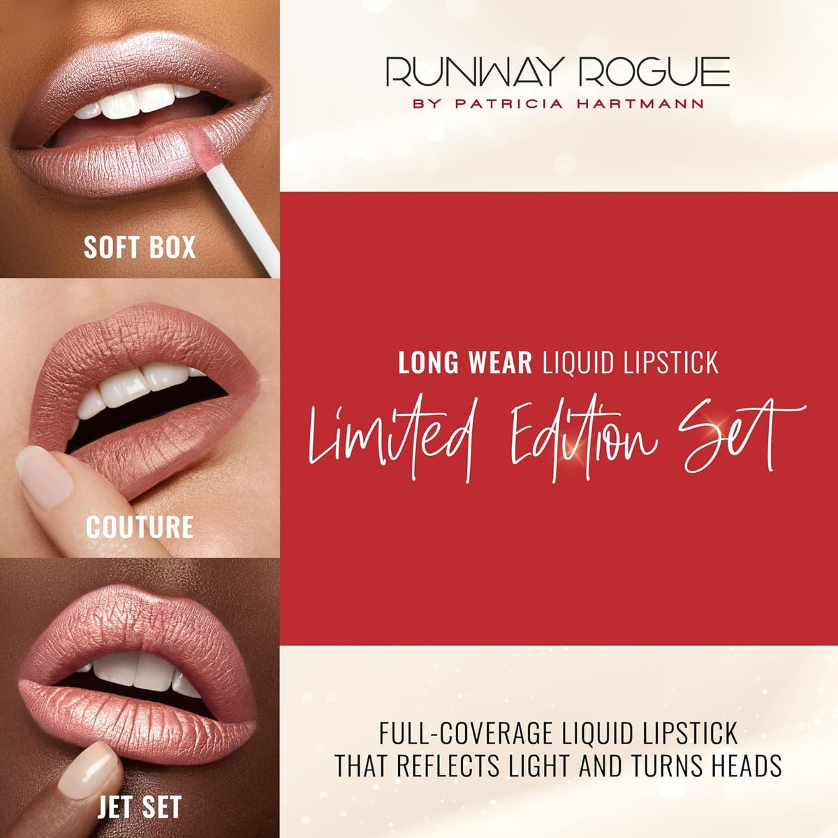 Runway Rogue Try Me x 3 Mini Long Wear Limited Edition - Juego de l...