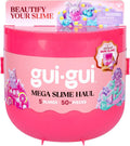 GUI GUI Mega Slime Haul, 5 limos perfumados, más de 50 piezas, juguetes