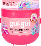 GUI GUI Mega Slime Haul, 5 limos perfumados, más de 50 piezas, juguetes