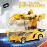 Dolanus Coche a control remoto: los autos robot transformables a co...