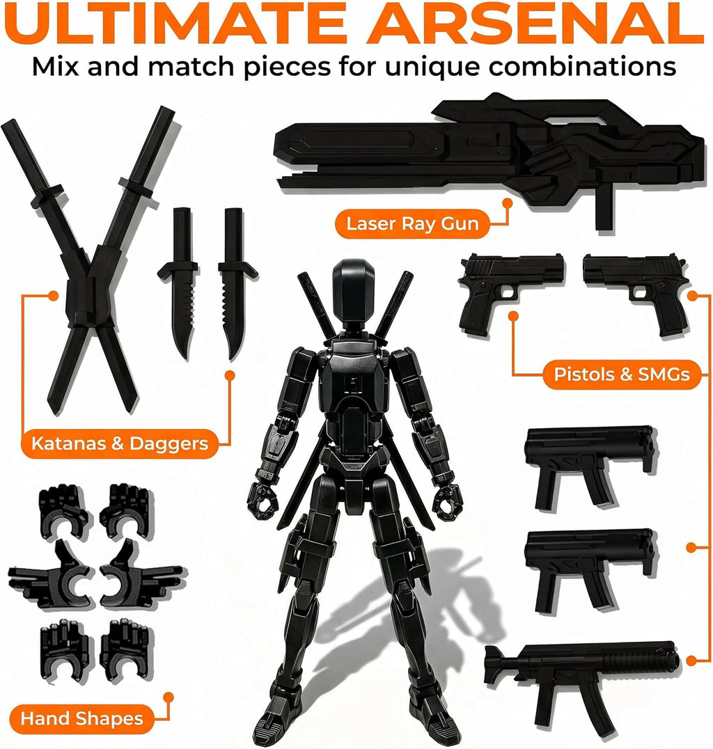 Titan 13 - Juego de figuras de acción para filmar
