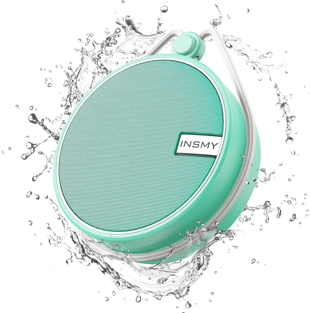 INSMY C12 Altavoz Bluetooth Portátil Pequeño Impermeable IP67 para Ducha