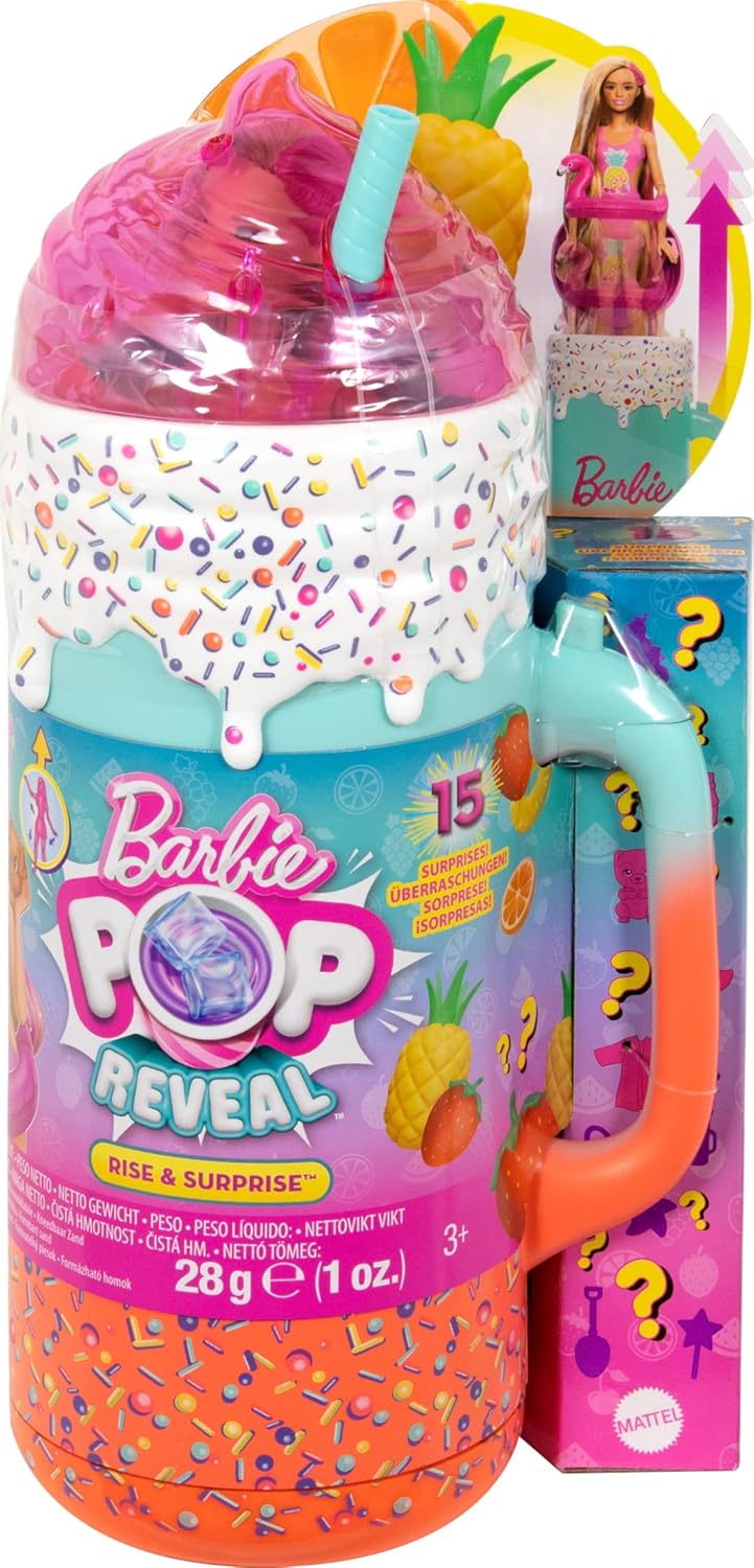 Barbie Muñeca Pop Reveal y accesorios, set de regalo de la serie de...