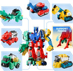 iPlay, iLearn Kids Dinosaurio Transformar Robot Juguete Magnético Camión
