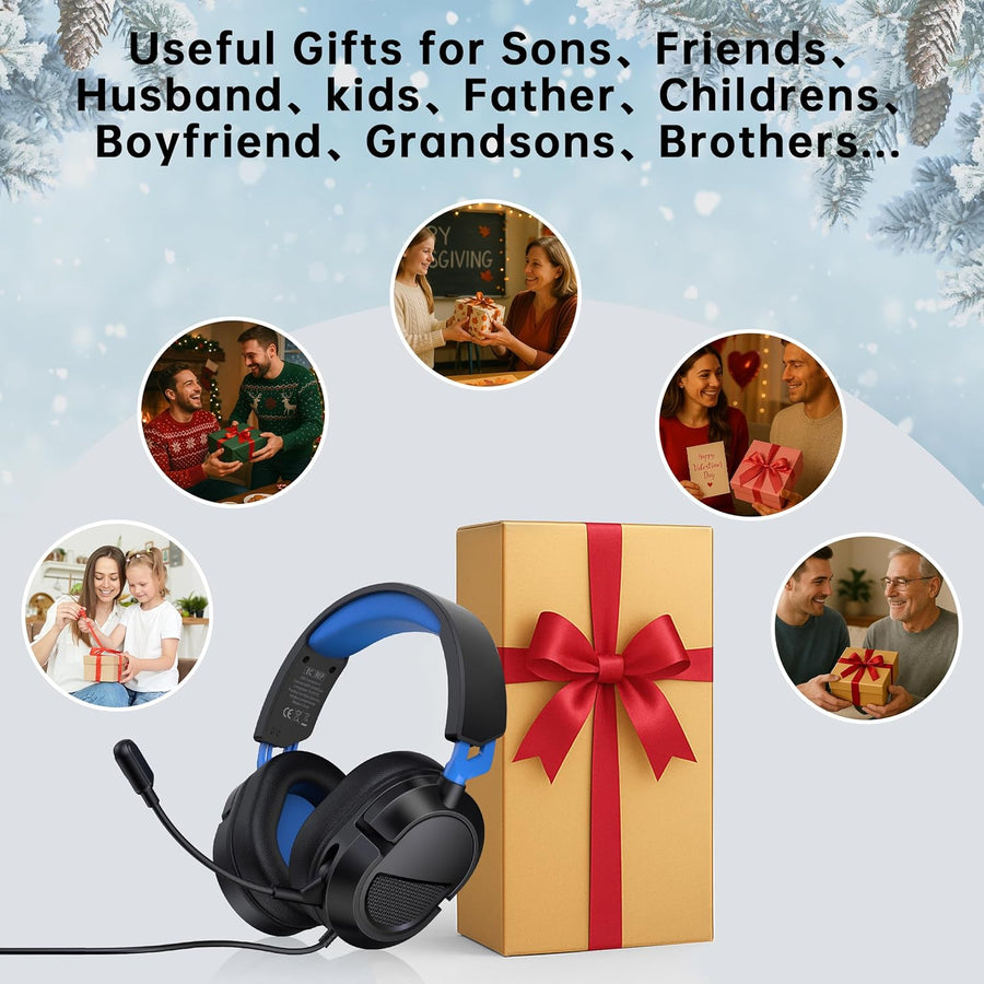 Auriculares para juegos para PS5 PS5Pro PS4 Xbox Series X