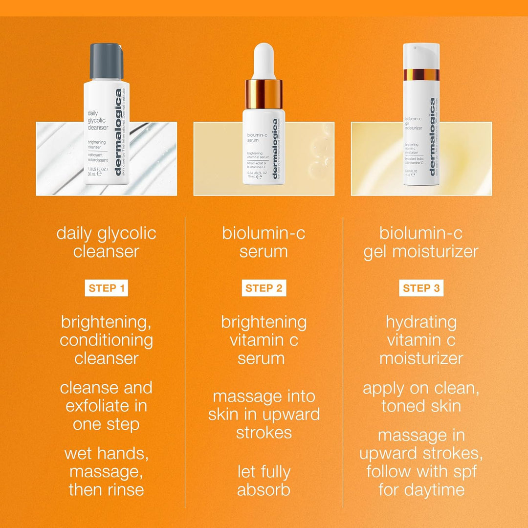 Dermalogica Daily Brightness Boosters - Kit de cuidado facial de la...