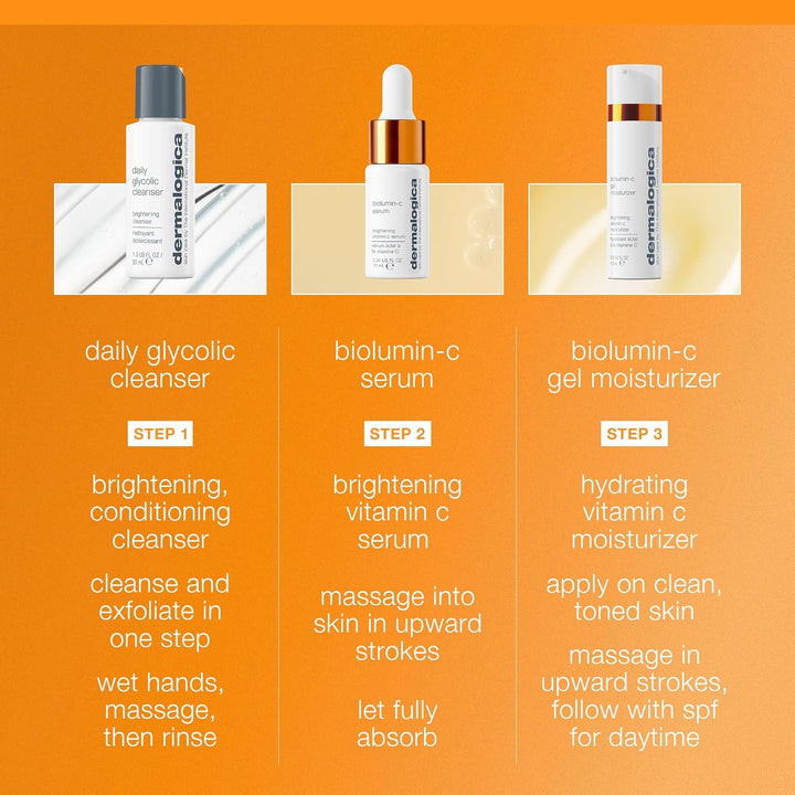 Dermalogica Daily Brightness Boosters - Kit de cuidado facial de la...
